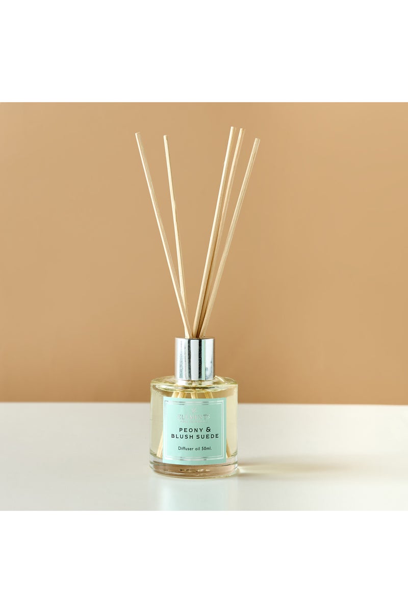LIFESTYLE طقم هدايا مكون من 3 قطع من معطر الهواء بالقصب وزجاجة الشمع بوني وبلش سويد - Image 4